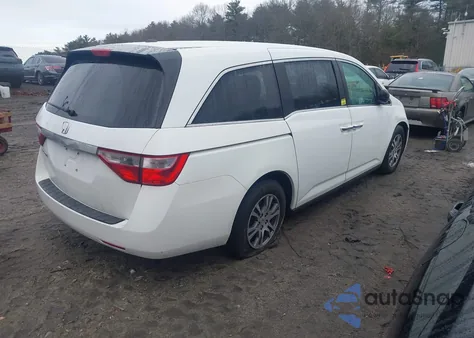 2012 Honda Odyssey Ex-L из США, поврежденный, VIN 5FNRL5H62CB032362